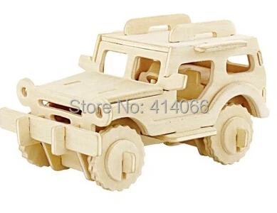 3d Трехмерная деревянная головоломка для животных игрушки детей diy Ручная работа