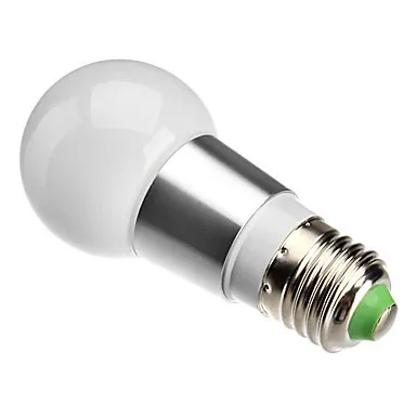 E27 3W 240-270LM 6200-6500K Natural White Light LED Ball Bulb (85-265V) | Освещение
