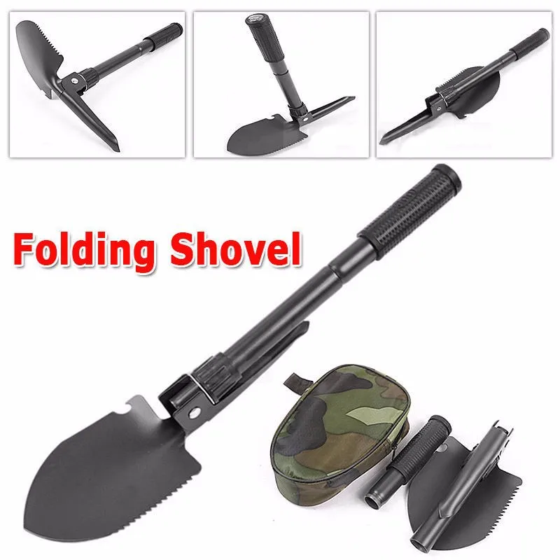 FATCOOL Военная Портативная Складная Лопата лопатка Dibble pick аварийный Сад Кемпинг Открытый палаплегируемый инструмент