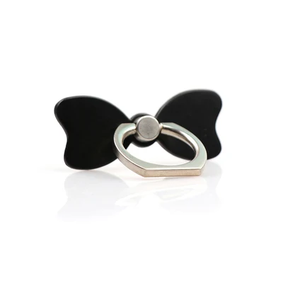 Black Butterfly Кольцо на палец, подставка для мобильного телефона, смартфона, держатель для iPhone X, 8, 7, 6, 6S Plus, 5S, смартфон, IPAD, MP3, автомобильный держатель, подставка для samsung - Цвет: Black Butterfly