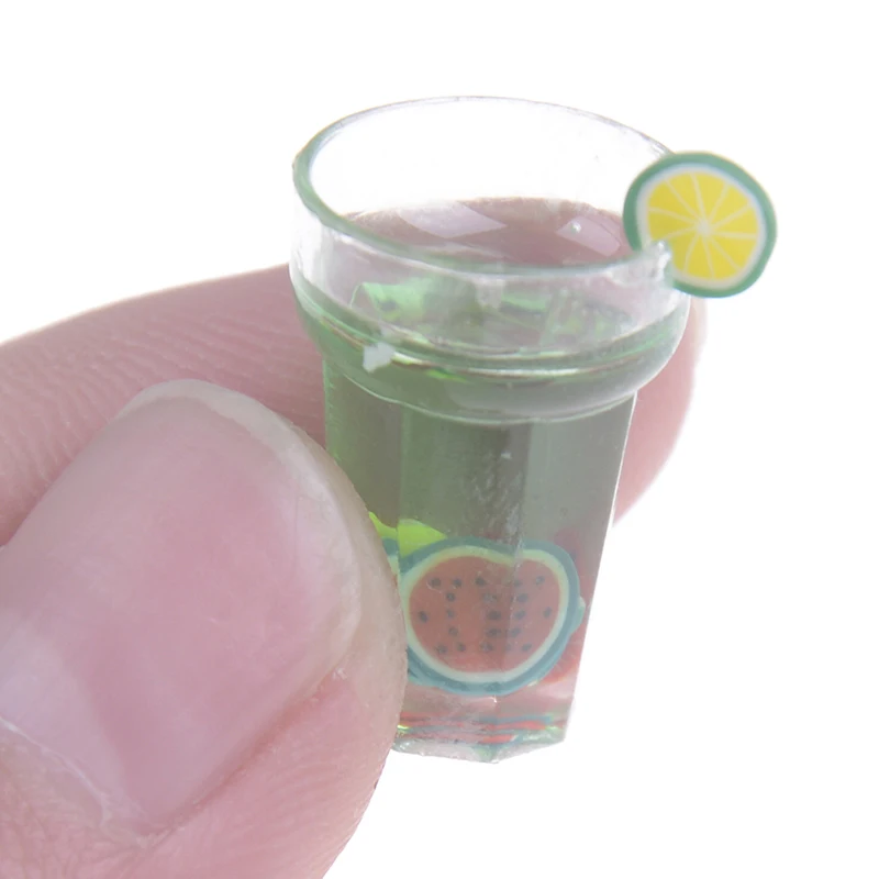 2 шт. кукольный домик лимонная чашка для воды кукольные домики мини аксессуары