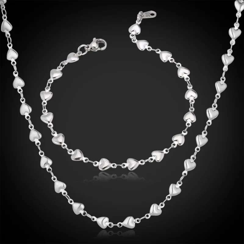 Набор ювелирных изделий из нержавеющей стали с 316 печатью трендовые