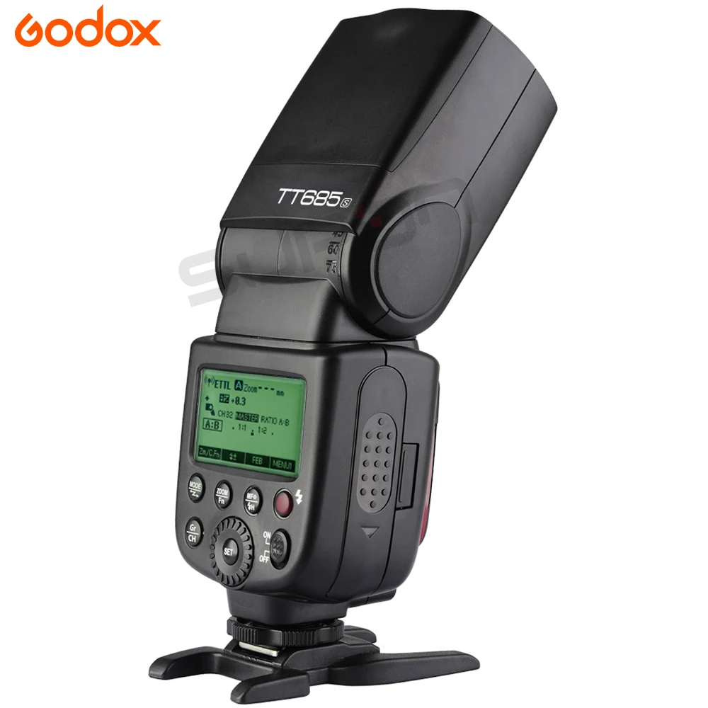 2x Godox TT685 TT685S вспышка камеры 2 4G 1/8000 s HSS ttl + XPRO-S триггер вспышки для sony DSLR A77II A7RII A7R A58