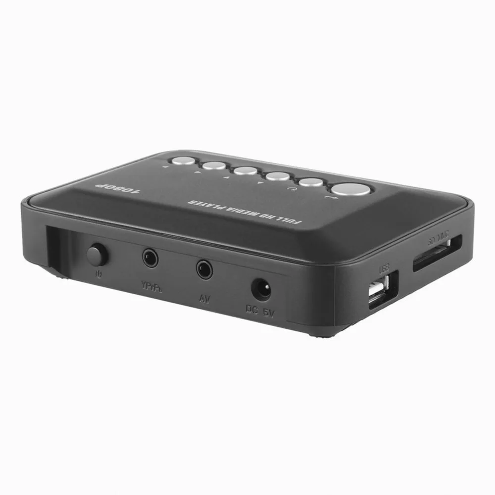 DC 5V 2A HD 1080P USB HDMI медиаплеер коробка SD/MMC TV видео SD MMC RMVB MP3 Multi с ИК пультом