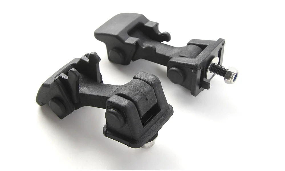 SHINEKA для Jeep Wrangler TJ 1997-2006 черный замок двигателя капот защелка крышка ABS внешний второго поколения автомобильный Стайлинг