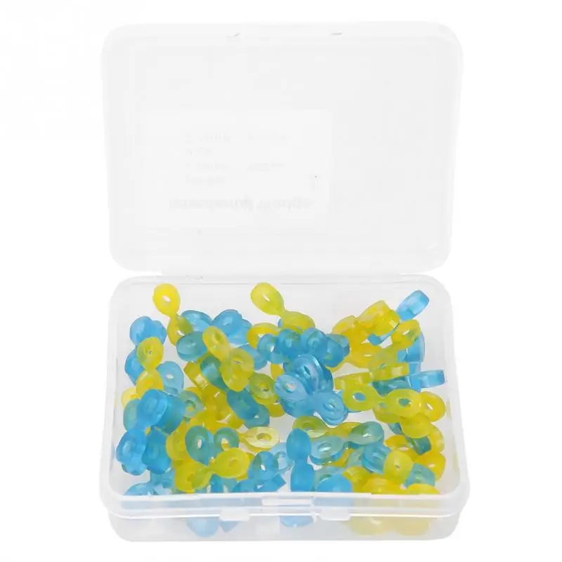 Одноразовые Резиновые зубцы фиксирующие стоматологические клинья 80 шт. | Красота