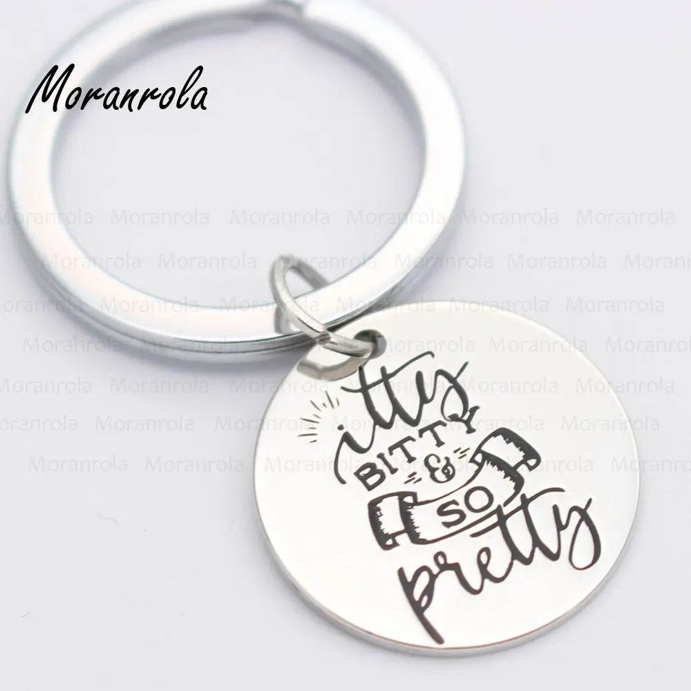 New arried &quot itty bitty and pretty&quot Copper necklace &ampKeychain charm Mom gift motherday mom jewelry | Украшения и