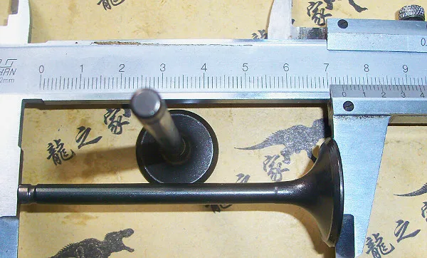 Клапан впускного клапана двигателя мотоцикла для Honda WH100 Qingqi Suzuki QS100 QS125 QS 100