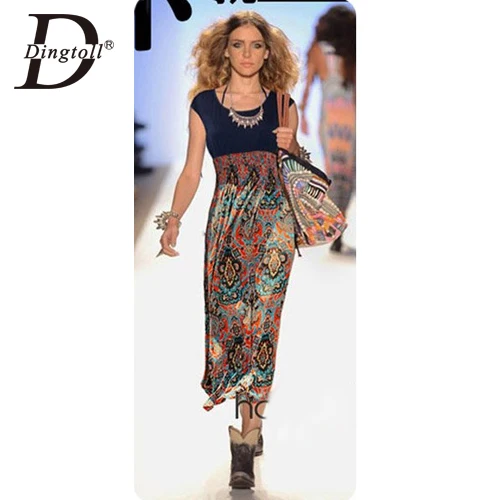 Женское летнее платье в богемном пляжном стиле | Женская одежда