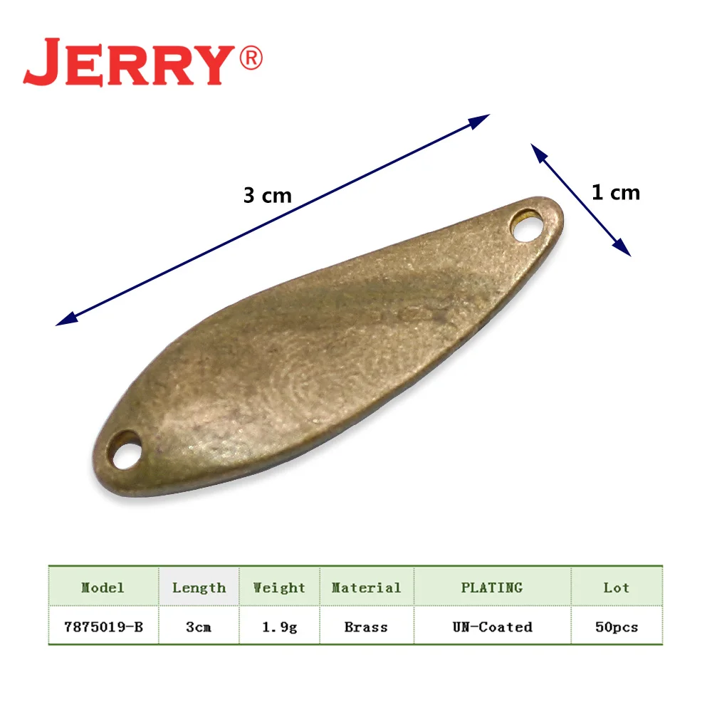 Jerry 1,8 г 2,4 г микро рыболовные ложки латунь unpianted пустой области тела форель Спиннер пресноводные металлические искусственные приманки