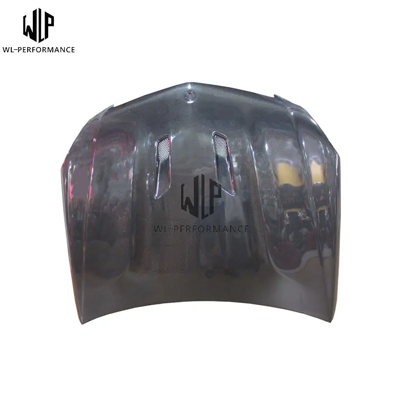 C Класс углеродного волокна Защитная крышка для капота двигателя с комплектом