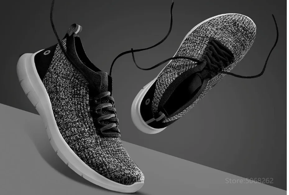 Оригинальные Xiaomi Amazfit Yunque кроссовки Pro двухцветные FlyingWeave контрастный цвет дизайн двойной EVA подошва для мужчин и женщин