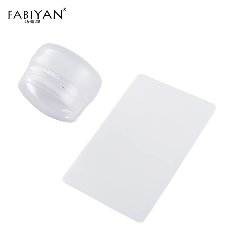 Штамп силиконовый прозрачный для дизайна ногтей 3 5 см|stamping scraper|clear nail art stamperart stamper