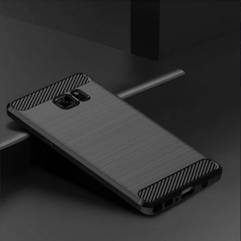 Матовый чехол из углеродного волокна для Samsung Galaxy Note Fan Edition M30 Силиконовый