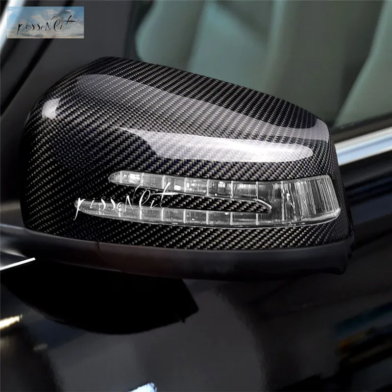 Углеродное волокно для Benz A B C E S CLA GLA CLS Class W176 W246 W204 W212 C117 X156 W221 A45 замена зеркала
