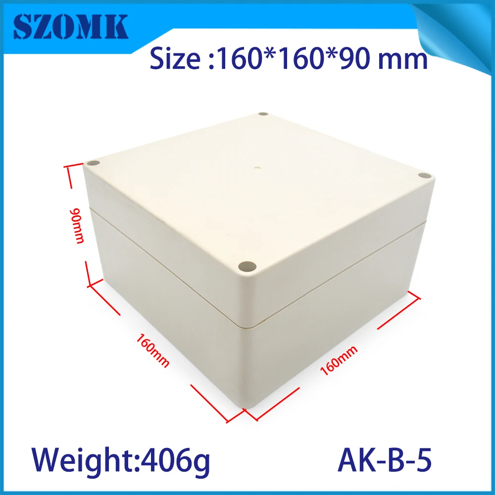 1 шт. пластиковый корпус для усилителя питания ip65 szomk|box for|box for electronicboxes electronic projects |