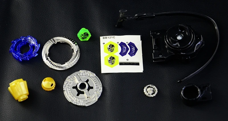 Beyblades металлическая фурия Битва Топ двойной уран лед Титан пусковая установка