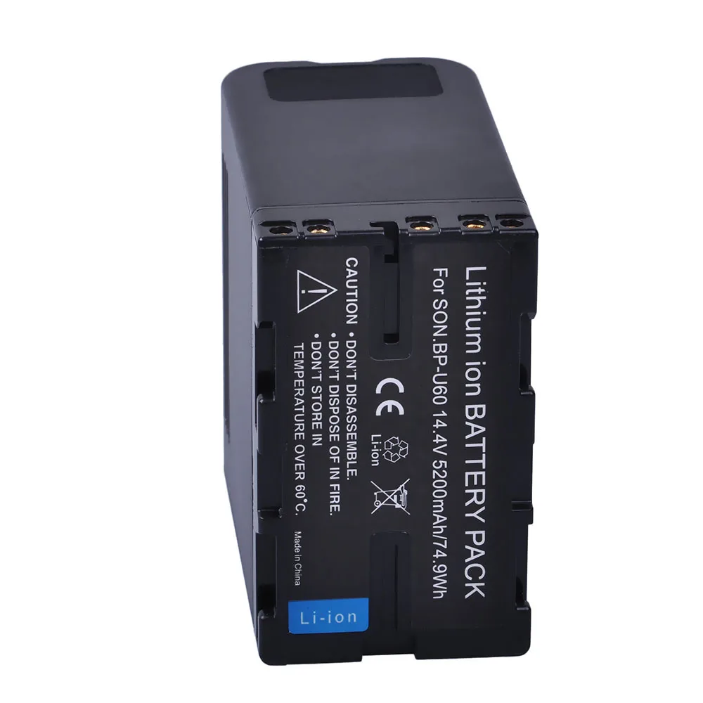 Аккумуляторная батарея Batmax 5200 мАч для видеокамер Sony PMW 300 EX1 EX1R EX3 EX3R EX280|Цифровые