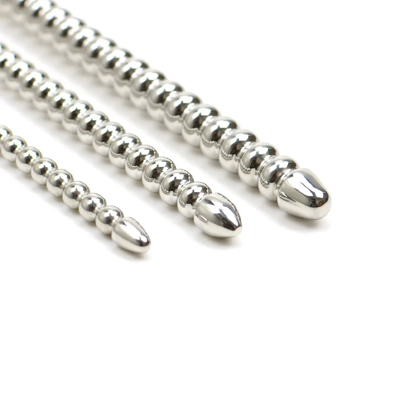 Размеры: S/M/L Длинные Сталь уретральная пробка для пениса разъем бусины уретры