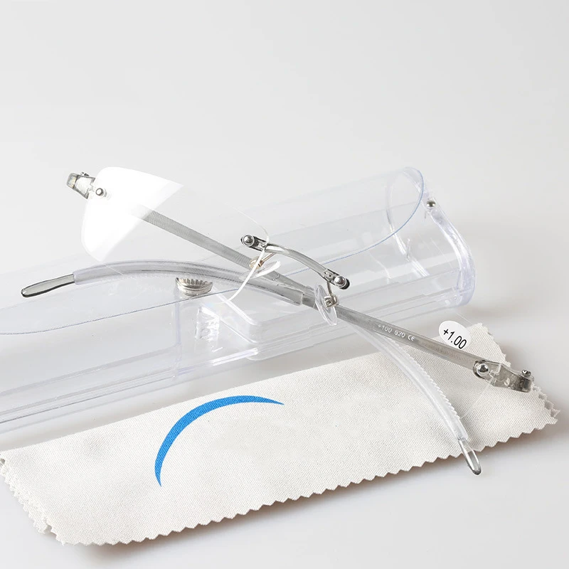 Elbru очки без оправы для близорукости ультралегкие близоруких женщин и мужчин