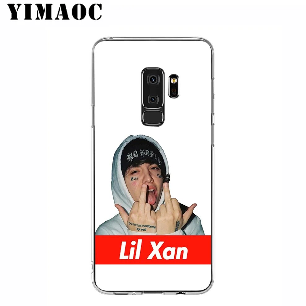 YIMAOC Lil Peep Xan Soft Silicone Case for Samsung Galaxy A5 A6 Plus A7 A8 A9 2018 J3 J5 J6 J7 2016 2017 EU Version |