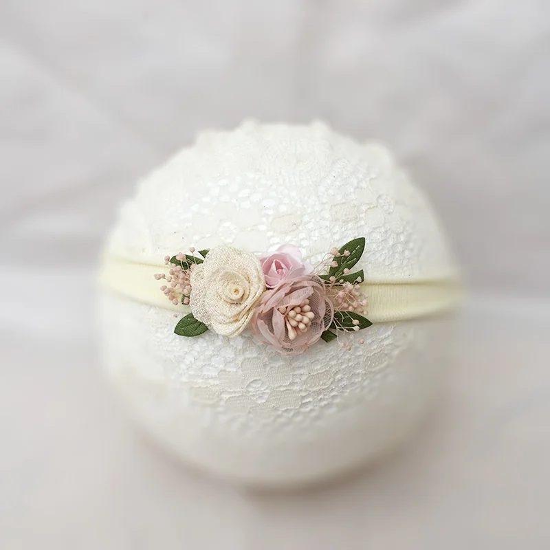 Румяна розовый цветок узкая повязка на голову|skinny headbands|flower headbandheadband pink |