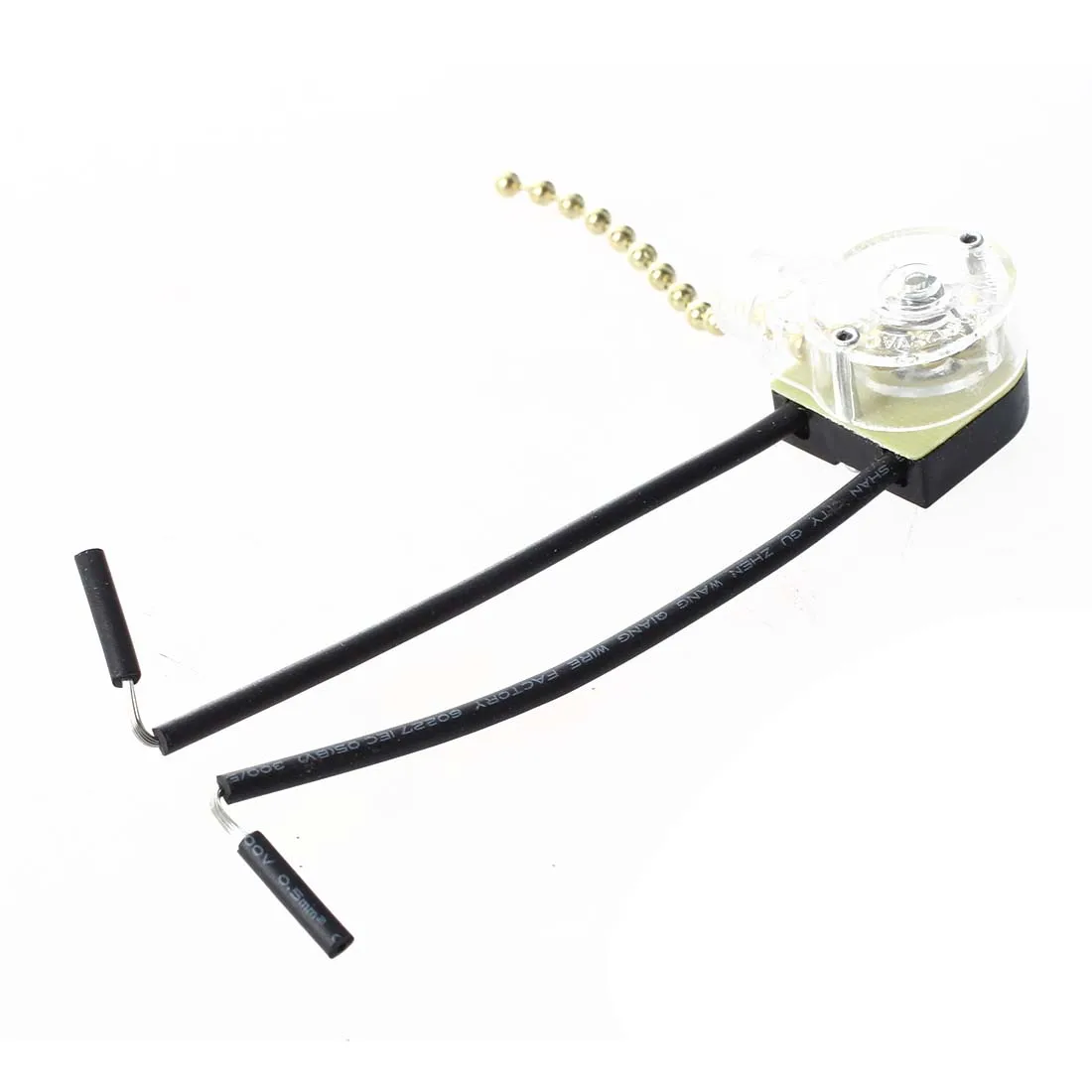 SHGO HOT-Chain gold for fan and switch lamp (2 pcss) 6 A 125 V AC 2 wire type | Обустройство дома