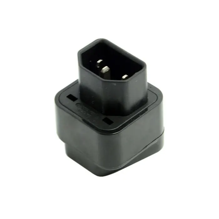 Новый комбинированный адаптер питания IEC320 C14 C13 с разъемом для США Европы