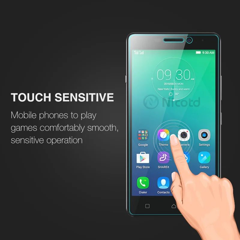 Взрывозащищенное Закаленное стекло Nicotd 9H 2.5D для Lenovo VIBE P1M P1mc50 P1ma40 p1m Защитное
