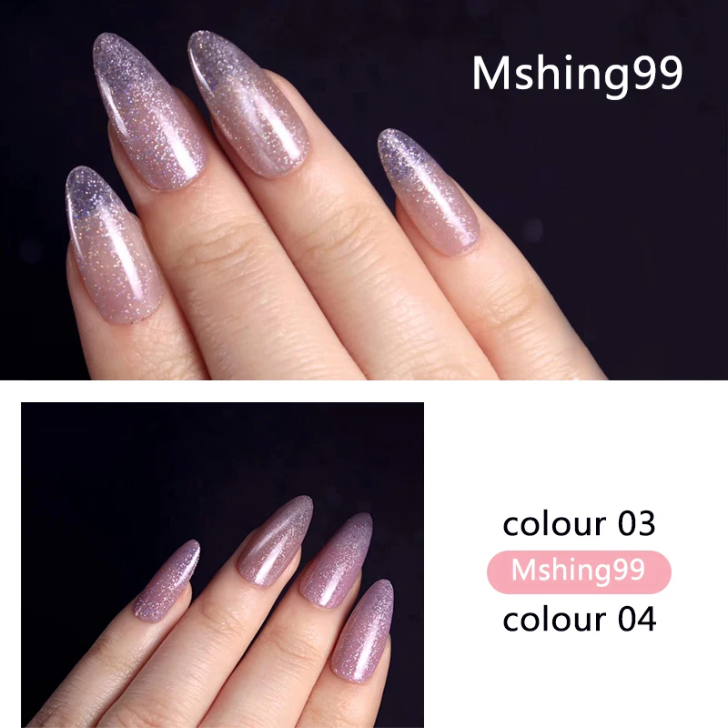 MSHING99 набор гель-лака все для маникюра полуперманентный Vernis basetop coat УФ светодиодный Гель-лак замочить от ногтей художественный Гель-лак для ногтей