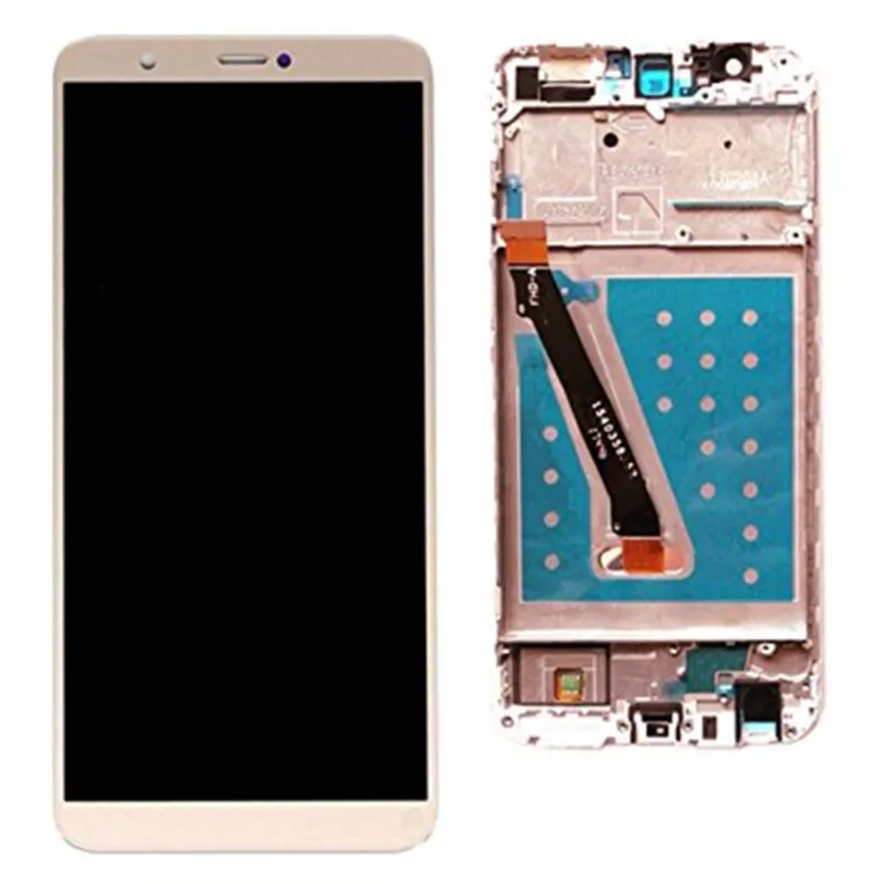 Для huawei P Smart lcd дисплей кодирующий преобразователь сенсорного экрана в сборе для huawei P Smart lcd с рамкой FIG LX1 L21 L22 замена экрана
