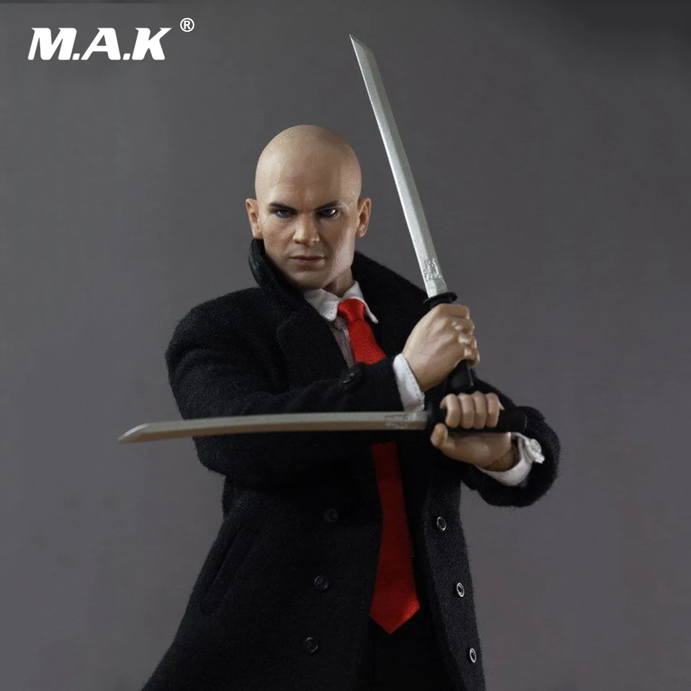 Коллекционная кукла Hitman 47, масштаб 1/6, полный набор, экшн-фигурка, костюм для головы, тела, одежды и аксессуаров, модель игрушек в подарок