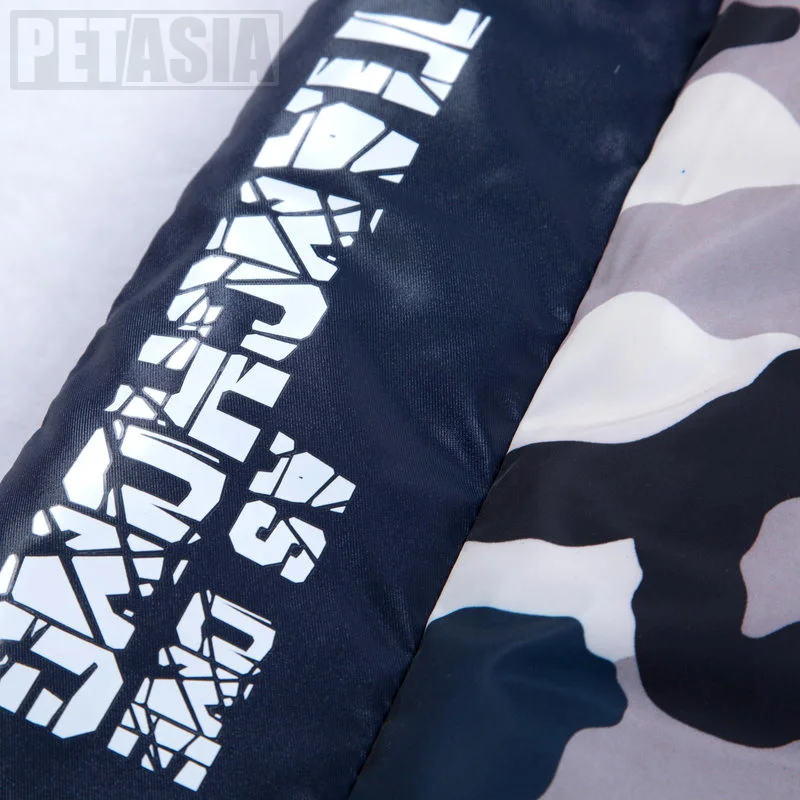 2021 одежда для больших собак зимняя пуховая куртка утепленная камуфляжная пальто