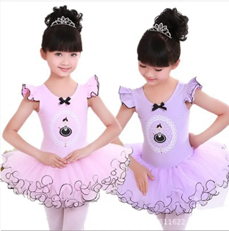 New Girls Ballet Dress For Children Girl Dance Clothing Kids Costumes Leotard Dancewear | Тематическая одежда и униформа
