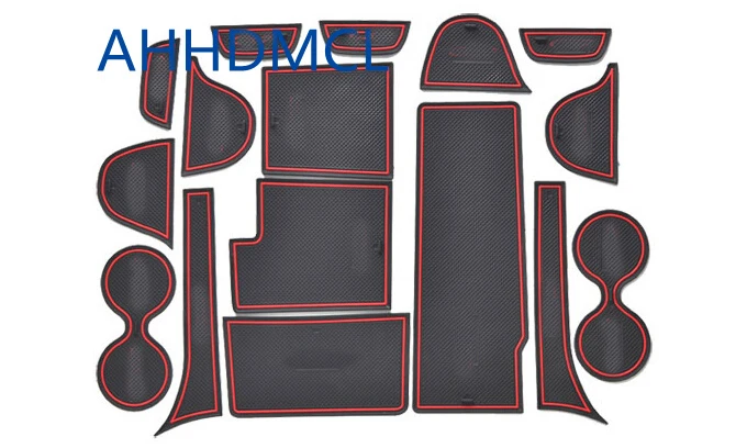 

Car Anti-Dirty Pad Door Groove Gate Slot Cup Armrest Storage Pad Anti-Slip Mat For Mazda CX-7