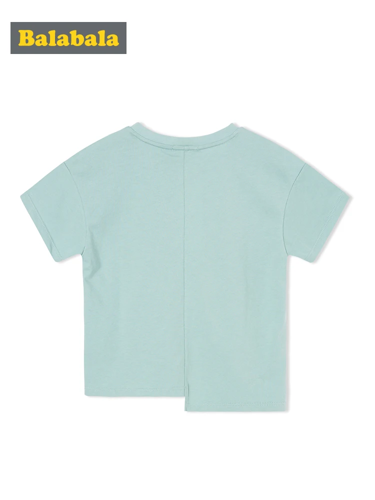 Balabala 2019 Printed T-Shirts For Boys Girls Tops Kids T Shirt Size 2-6 Years Clothes Summer T-Shirt Childrens Clothing | Детская