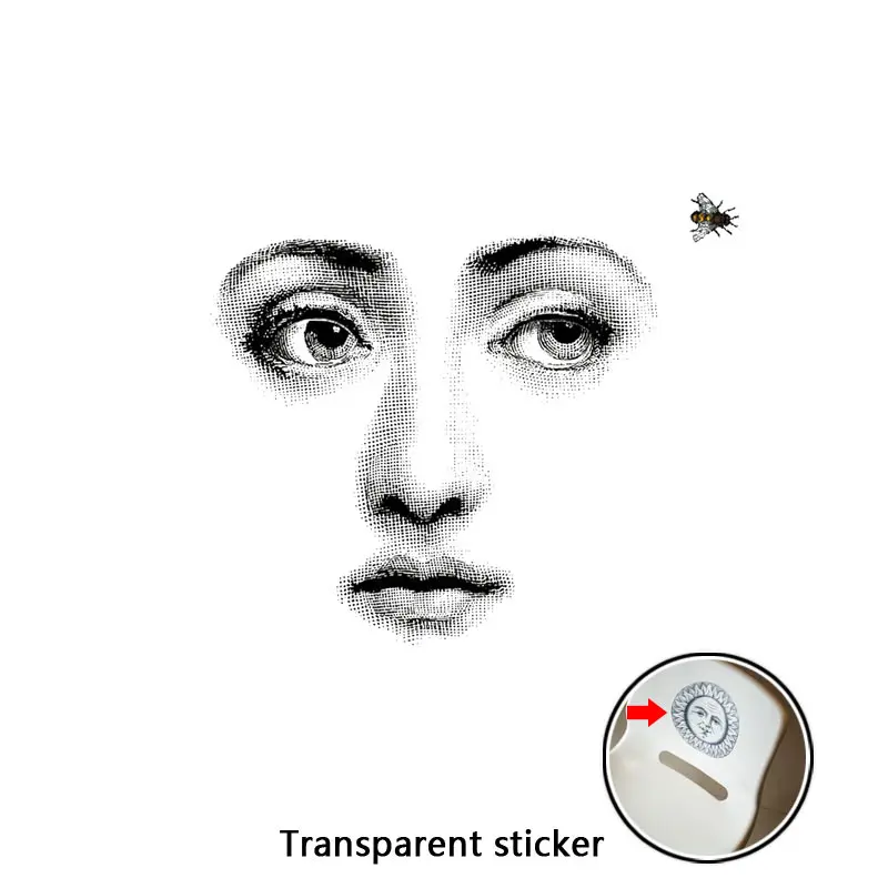 NO.169-196 дизайнерские обои Fornasetti, прозрачные наклейки на стену для украшения стен, гостиной, 1 шт - Цвет: 179