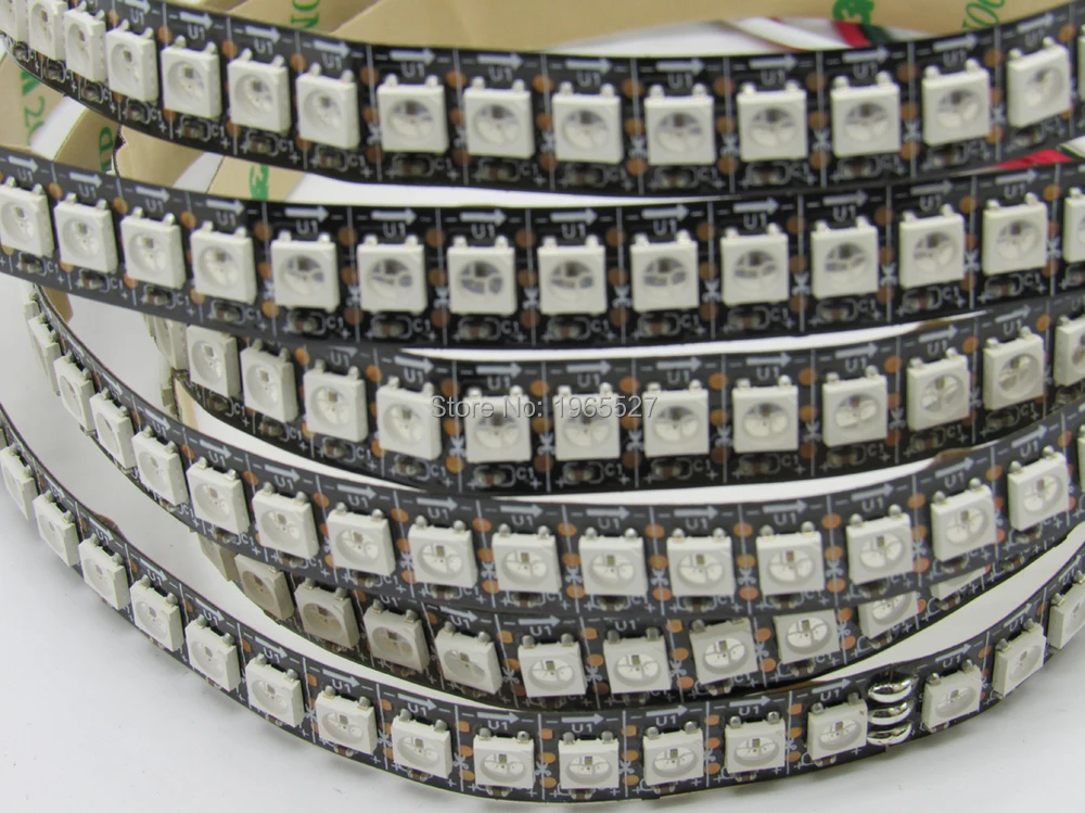 Цифровая светодиодная лента SK6812 5050 smd rgb 144 светодиодов/м пикс./м 2 м/рулон Вход 5 в