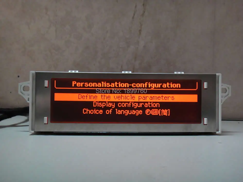 Автомобильная электроника красный экран поддержка USB Bluetooth дисплей монитор 12