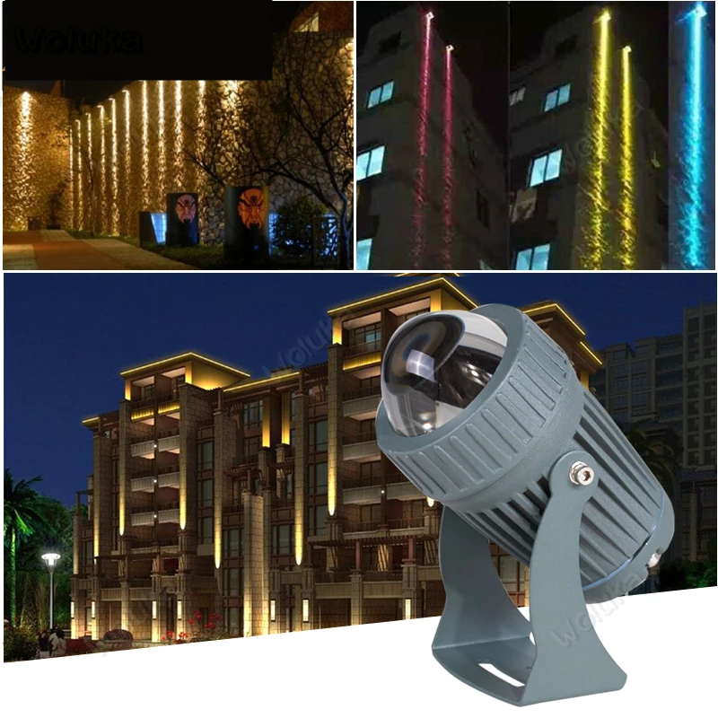 Точечный светодиодный светильник уличная водонепроницаемая лампа с дальним