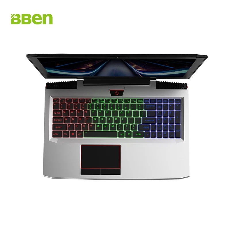 Ноутбук BBEN в металлическом корпусе 15 6 дюйма NVIDIA GTX1060 Intel i7 7700HQ Kabylake 16 Гб ОЗУ 128 SSD 1