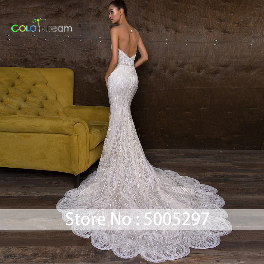 2019 wedding dress mermaid/trumpet vestido de novia Strapless court Train | Свадьбы и торжества