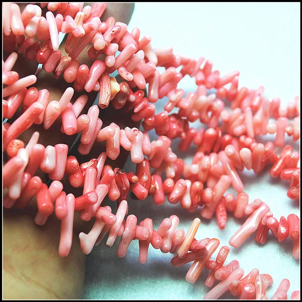

3 strings coral chips strings orange colors size 6-8mm jewelry findings coral beads for bracelets making findings top selling