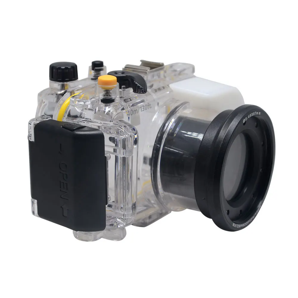 Mcoplus 40 м 130 футов подводный водонепроницаемый чехол для дайвинга Sony DSC-RX100 Mark II RX100II