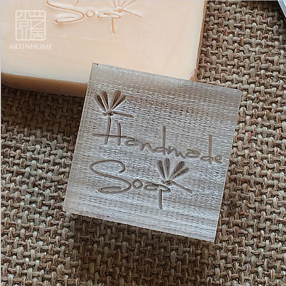 

Nicole Soap Seal Stamp for Natural Handmade Soap Acrylic Mold Chapter