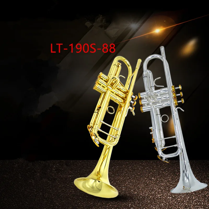 Американский оригинал Бах труба музыкальный инструмент LT 190S 88 золотой с