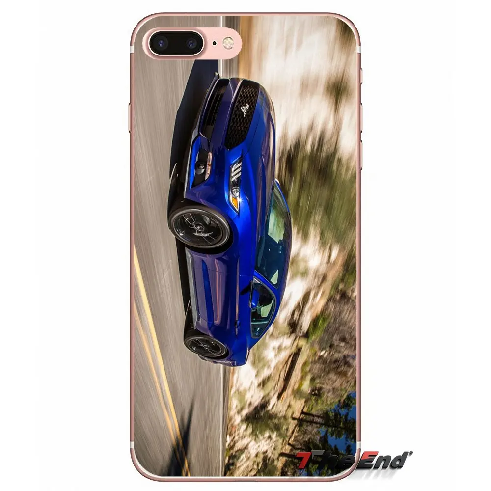 Для iPhone X 4 4S 5 5S 5C SE 6 6S 7 8 плюс samsung Galaxy J1 J3 J5 J7 A3 A5 Ford GT Mustang Supre автомобиля Мягкий ТПУ чехол