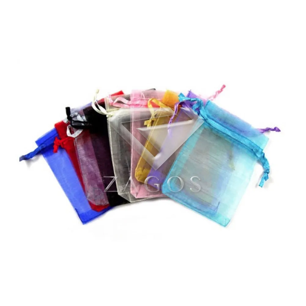 25pcs 9x12cm Bag Organza Rectangle Pouch Bags Gift Wedding Jewellery Reception Party Sweets Favours Wholesale BB0012 |