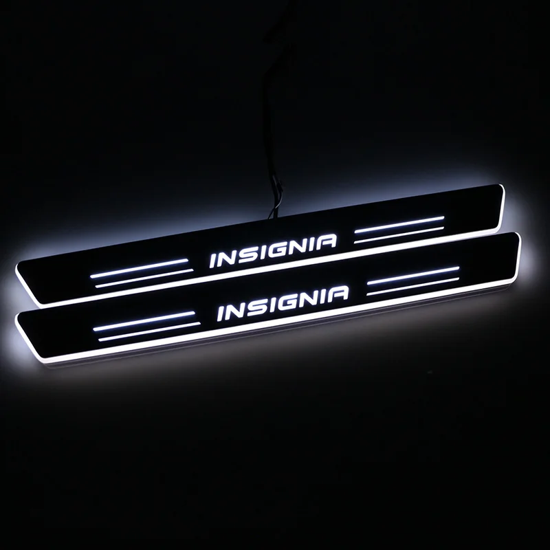 SNCN LED Автомобильная Накладка педаль порога тропа движущийся Добро пожаловать