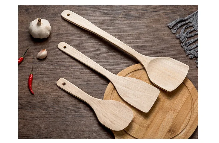 Кухонные деревянные лопаты устойчивые к высоким температурам лопатка с длинной